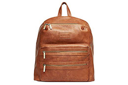 The Honest Company Leather Backpack